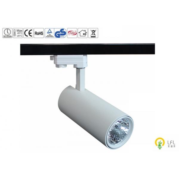 Quality High Luminous Efficiency Industrial Track Lighting , 30W LED Track Lighting 2000lm for sale