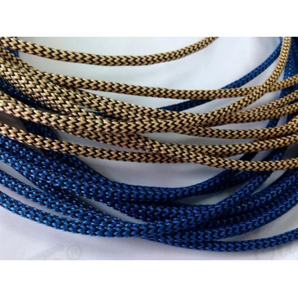 Quality Flame Resistance PET Cable Expandable Sleeving For Wire Harness Protection for sale