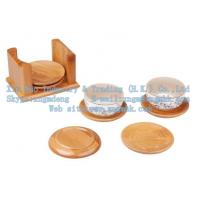 China Bamboo cup mat, bowls mat, wood wood eat mat, cup mat factory