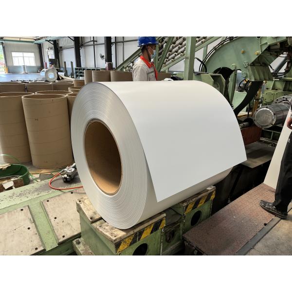 Quality AZ150/AZM150 PPGL RAL9003 PRE-PAINTED GALVALUME STEEL SHEET IN COILS for sale