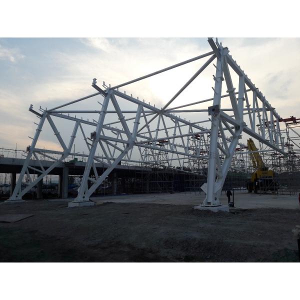 Quality Arch Roof System Structural Steel Prefabricated Hanger Project Supply Solution for sale