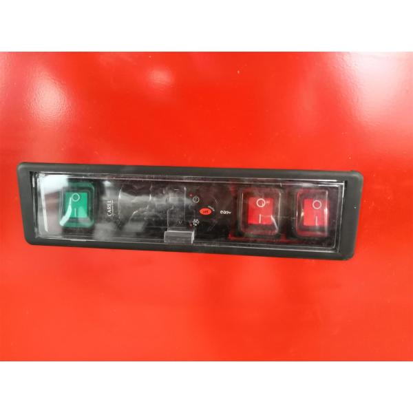 Quality 6FT Red Color Open Display Fridge for Supermarket with LED Lighting for Each for sale