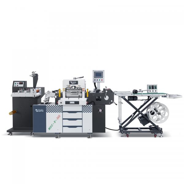 Quality Commercial Blank Label Die Cutting Machine Stable Performance for sale