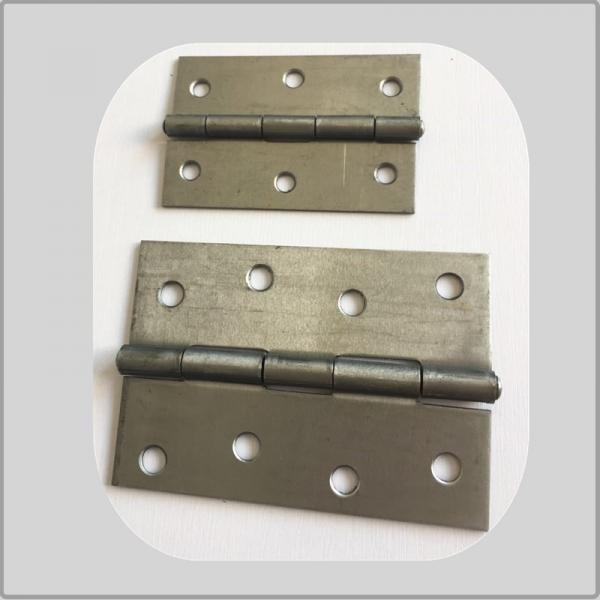 Quality Metal Butt Heavy Duty Metal Door Hinges 3.0mm Thickness Strong Courraged Box Packing for sale