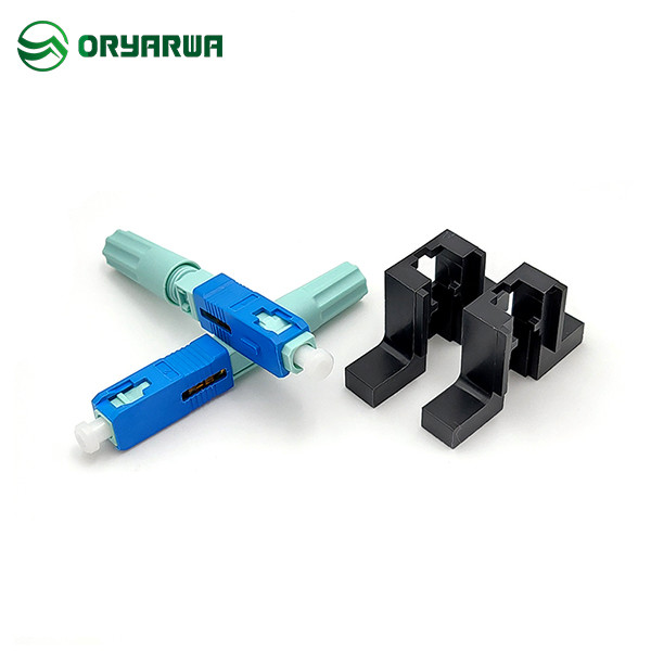 Quality L18 Single Mode Fiber Optic Fast Connector SC UPC Long Boot 2.0mm 3.0 mm for sale