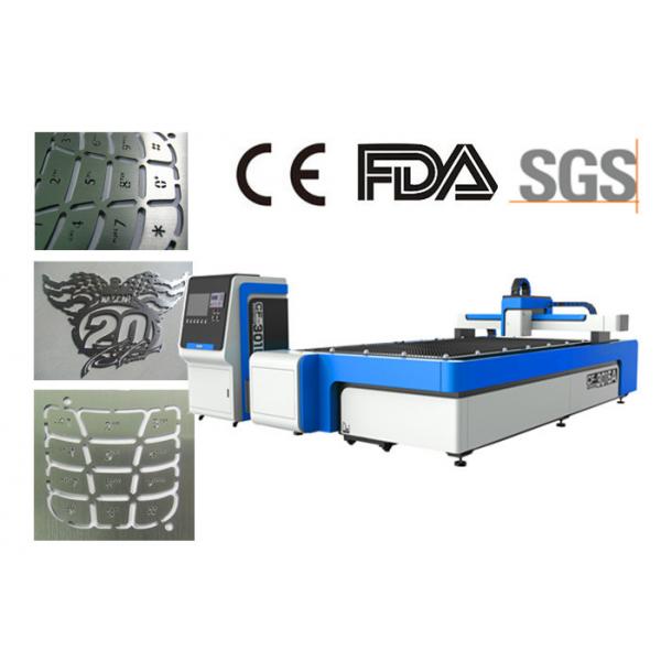Quality Metal Sheet Fiber Laser Cutting Machine , CNC Laser Cutter For Aluminum , Steel for sale