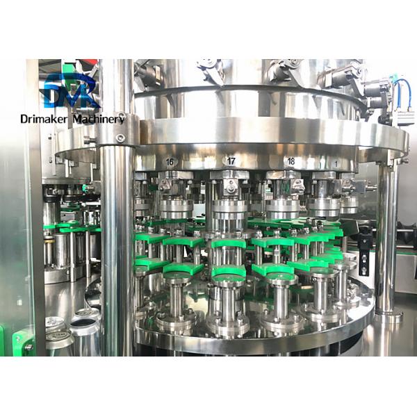 Quality Beverage Beer Canning Machine 7.5kw  Aluminum Canning Equipment Easy To Operate for sale