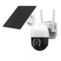 China 3MP Low Power PIR Wireless PTZ Outdoor Camera Solar Battery IP Wifi Security Camera factory
