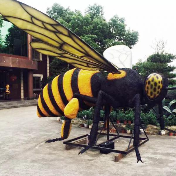Quality Animatronic Life Size Bee Model , Simulation Insects Shape Customized for sale