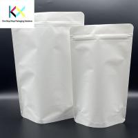 China Biodegradable Kraft Paper Packaging Bags Stand Up Zipper Pouches factory