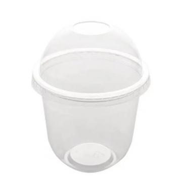 Quality 12 Oz Compostable Biodegradable Eco Friendly Cold Clear Disposable Drink Cups for sale
