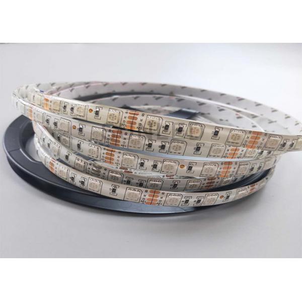 Quality Flexible 5050 Rgb Led Ribbon Light Strips RGB Color CE ROHS Certification for sale