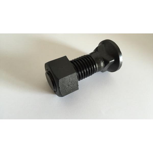 Quality M12 Plow Bolt Dimensions Black 1J6762 Carbon Steel for sale