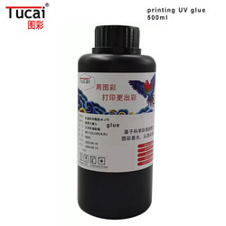 Quality Crystal Label Glue EPSON UV Ink Glue Transparent Stick For Epson Head for sale