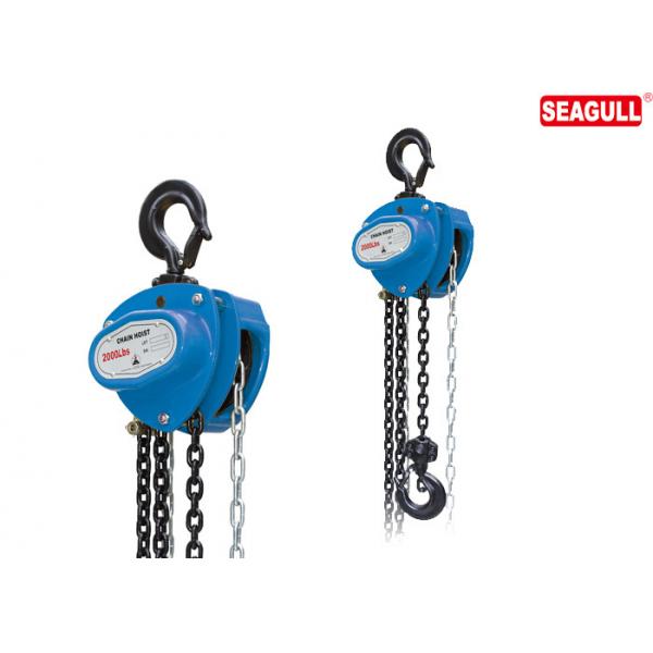 Quality Seagull or OEM manual Chain Block 1 Ton chain hoist Capacity color optional for sale