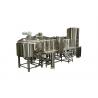China Steam / Gas Heating 4 Vessel Brewhouse 20BBL Beer Brewery Equipment Eco Friendly factory