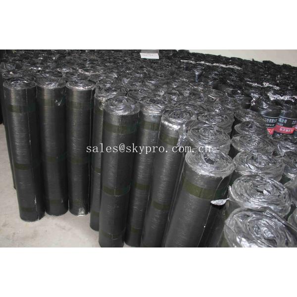 Quality Fiberglass based SBS Modified Bitumen Waterproofing Membrane / Rubber Sheet Roll for sale