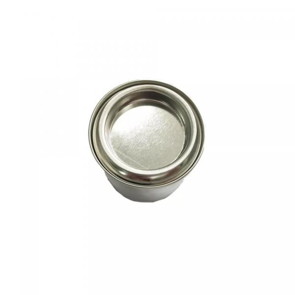 Quality MR ETP General Tinplate Food Grade Small Tea Can Round Tin Cans for sale