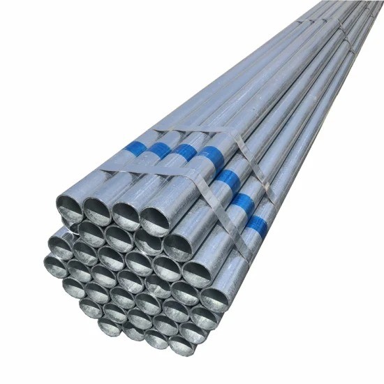 Quality Schedule 40 Dn50 Hot Dipped Galvanized Steel Pipe Tube Round Q195b 8 Ft 20 Feet for sale