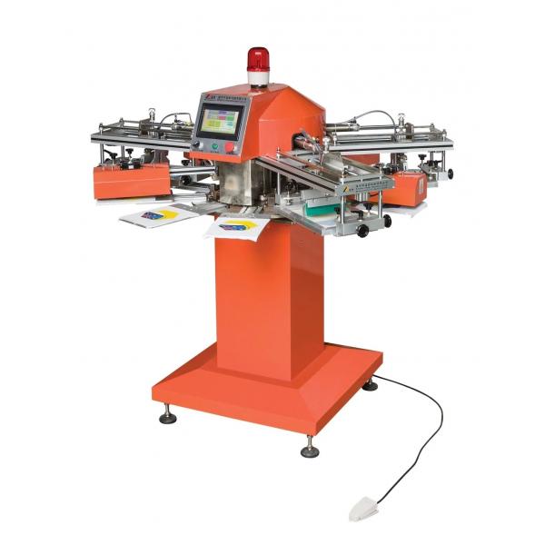 Quality 4 Color Digital Flexo Printing Machine CE , High Speed Tagless Label Screen for sale