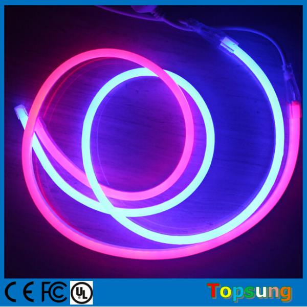 Quality micro neon-flex 8.5*17mm size rgb 24v/12v waterproof led neon light for sale