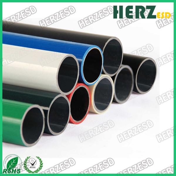 Quality Assemble Lab Furniture ABS Coated Pipe , Lean Pipe System With Full Set Joint for sale