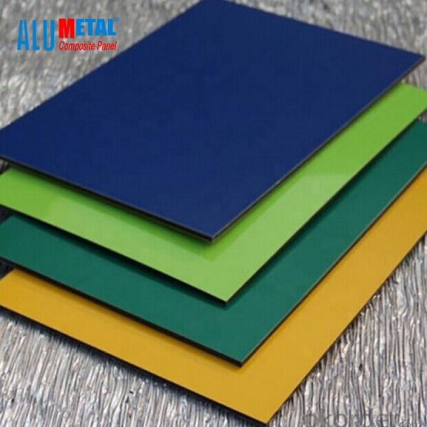 Quality 1500mm Facade Mirror Aluminium Composite Material Panel LDPE Core 10mm for sale