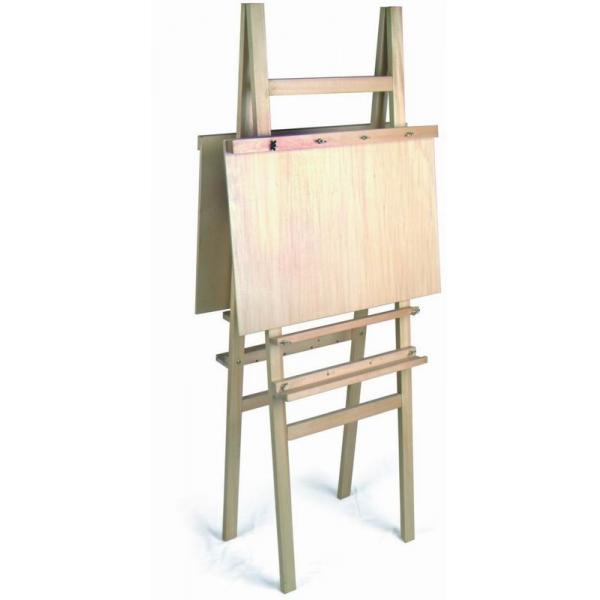 Quality Cuntomized Color Two Sided Artist Painting Easel Stand For Kids 71cm Width for sale