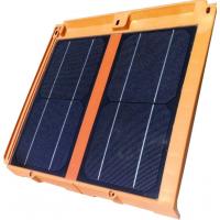 China 16w Solar Roof Tile Transparent Solar Panel Roof Shingles Bificial Solar Cell Module for sale