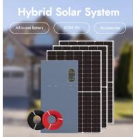 China Complete Solar Generator Kit 5Kw Off/On Grid Solar Power System Solar Hybrid Inverter Complete Set factory