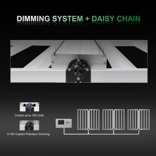 Quality 1000W Commercial LED Grow Light LED Plant Daisy Chain Mutiple Lights for sale