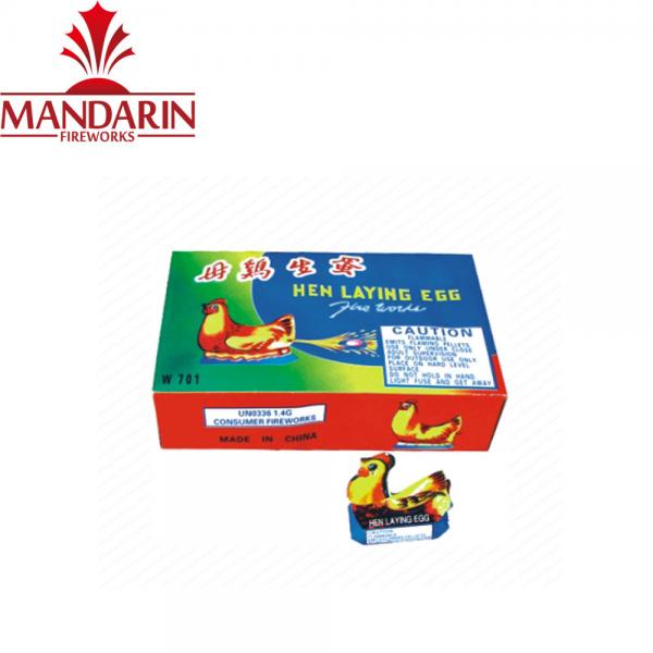 Quality MA701 Happy Birthday Fireworks Crackers , Hen Laying Eggs Firework for sale