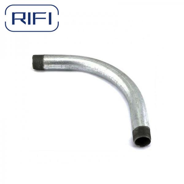 Quality Electro Galvanized IMC Conduit Pipe 90 Degree Electrical Conduit Elbow for sale