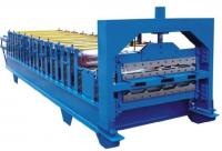 China Electric Control Double Layer Roll Forming Machine , Cnc Roll Forming Machine factory