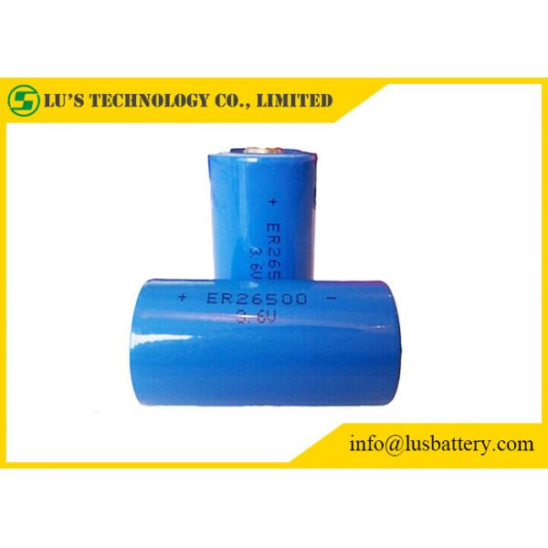 Quality ER26500 C Size Lithium Thionyl Chloride Battery 3.6v 9000mAh lisocl2 batteries for sale
