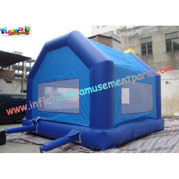 Quality Cool Spongebob small inflatables commercial bouncy castles has two pipes for for sale