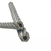 China Slings Building Materials High Strength Stainless Steel Lifting Wire Rope Grade Steel factory