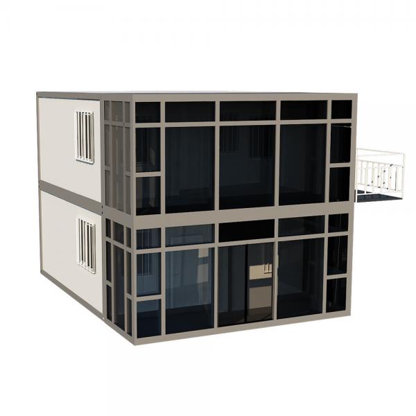 Quality 4m Flat Pack Container House Luxury Flat Pack Homes 2 Story for sale