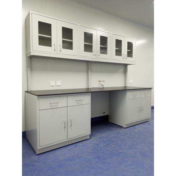 Quality College Steel Chemistry Lab Furniture / Laboratory Workbench With Reagent for sale