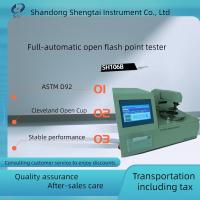 China Petroleum oil open flash point tester ASTM D92 Flash Point Tester  petroleum oil tester  Electronic ignition factory