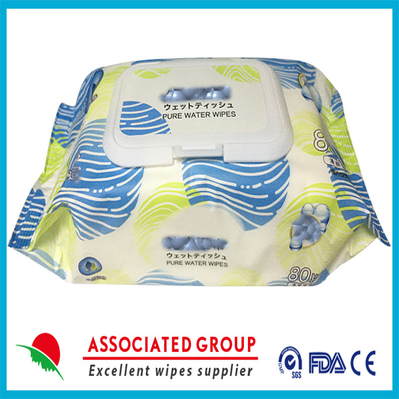 China Biodegradable Baby Wet Wipes Gentle On Skin And Children No Parabens factory