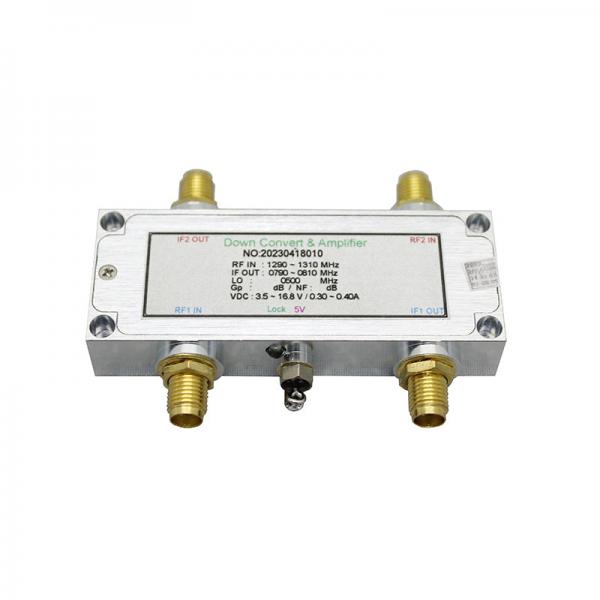 Quality RF Frequency Down Converter Dual Channel Mini Size Light Weight for sale