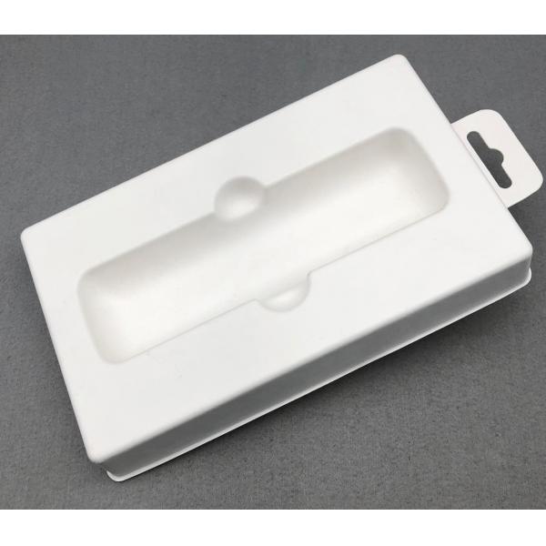 Quality Sugarcane Bagasse Paper Pulp Tray Environmental Friendly Molded Pulp Box for sale