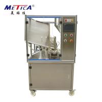 Quality PLC Aluminum Tube Filling And Sealing Machine With 0.6MPa Air Supply for sale