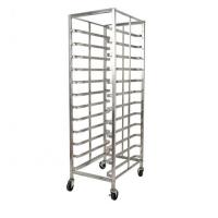 Quality 800x600 Double Oven Rack Proofer Cabinet Sus304 Stainless Steel Tray Racks for sale