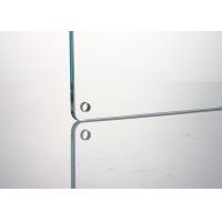 China 3mm Ultra Clear Tempered Glass panel with Holes Toughened Glass factory