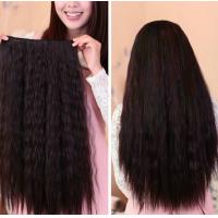 China Queenlike Tangle Free 1B remy clip in hair extension 20 Clips 8 Pieces factory