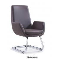 Quality Ergonomic Sterling Leather Executive Chair Pneumatic Height Adjustment for sale