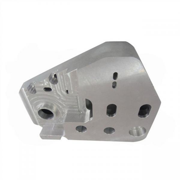 Quality SGS Titanium 4 Axis CNC Turning Parts Small Metal Plate With Screw Holes for sale