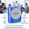 China Bluetooth Portable Voice Amplifier With Wireless Headset Microphone Wireless And Wired Megaphone Support factory
